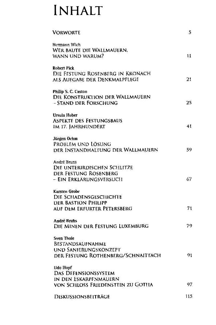Buchseite aus dem Buch Rätselhafte Wallmauern