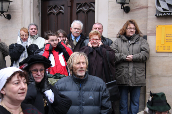 Schauspieler Horst Janson beim Melchior-Otto-Tag in Kronach