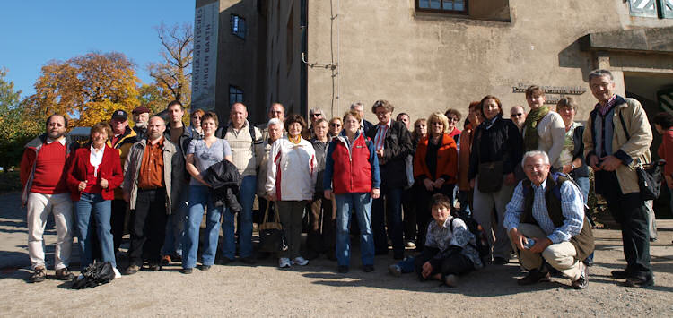 Gruppenfoto der Königsteinbesucher