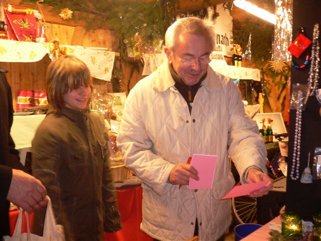 Weihnachtsmarkt-Tombola der Bürgerstiftung