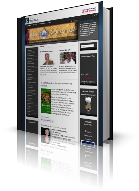 Inhaltsverzeichnis der Zeitschrift des Vereins 1000 Jahre Kronach e.V.