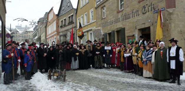 Gruppenbild mit allen Beteiligten des Melchior-Otto-Tages