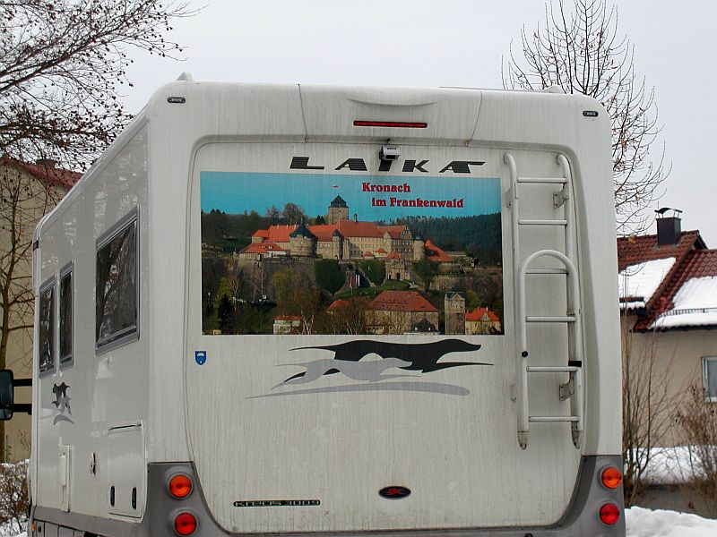 Werbung für Kronach