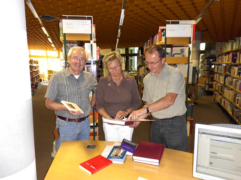 Kreisbücherei Kronach freut sich über neue Bücher