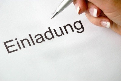einladung