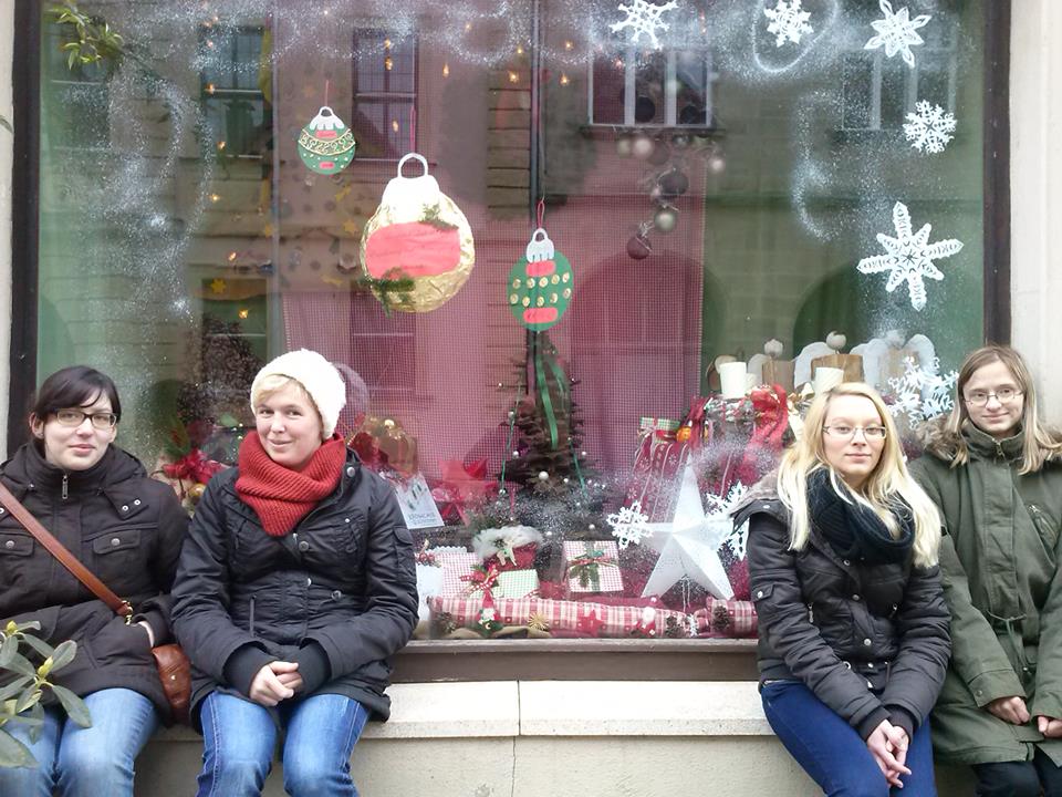 Weihnachtsfenster in der Oberen Stadt