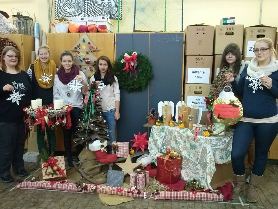 Schülerinnen der Berufsschule Kronach