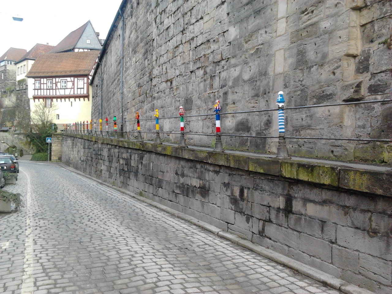 Guerilla Knitting in Kronach