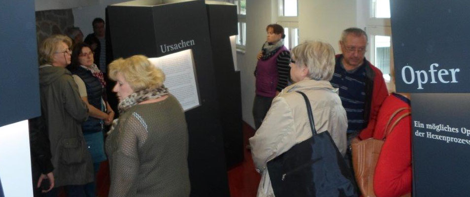 Informationsfahrt des Vereins zum Thema Hexenverfolgung