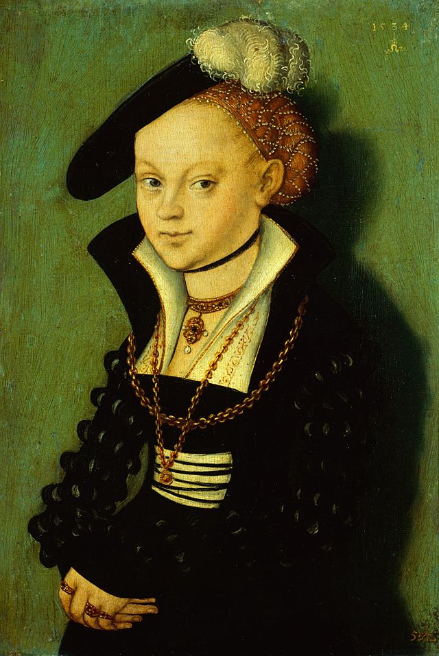 Lucas Cranach d. J.: Cristiane von Eulenau