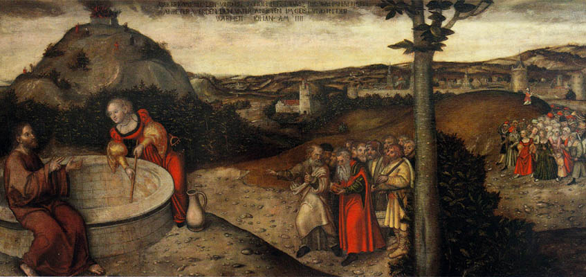 Cranach Brunnenbild - endlich wieder zuhause