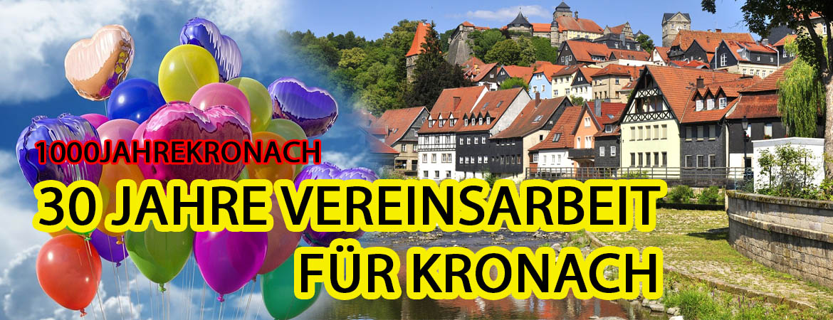 1000 Jahre Kronach zeigt Engagement