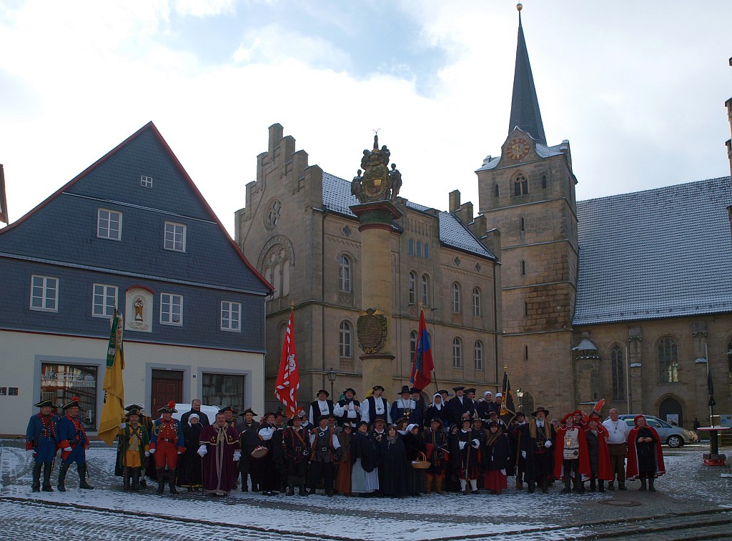 Historisches Stadtspektakel zu Kronach - Geprägt von Stadtvogt Hans Götz