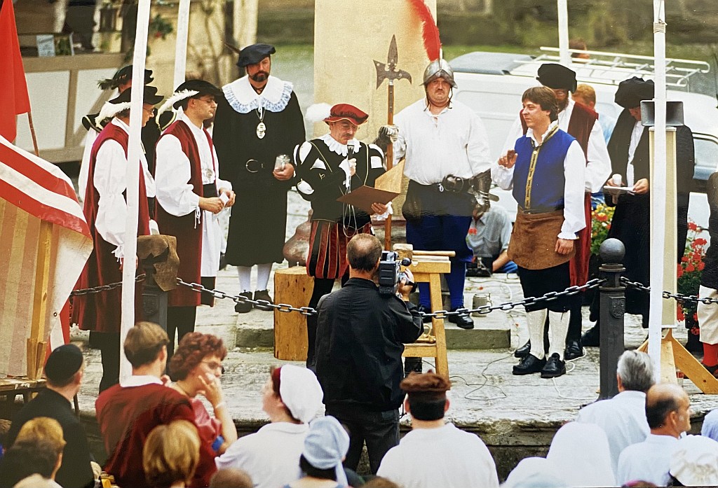 Historisches Stadtspektakel zu Kronach - Geprägt von Stadtvogt Hans Götz
