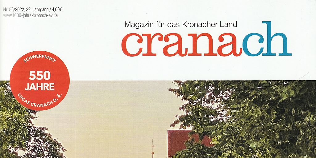 Neues CRANACH-Heft erschienen / Cranach Welten